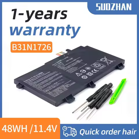 SUOZHAN NEW B31N1726 Laptop Battery For Asus FX504GE FX505DY TUF504GD TUF505DY TUF554GE TUF565GD For