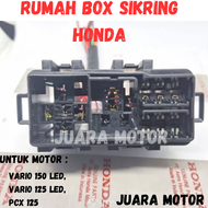 Rumah Box Sekring Honda Motor Vario 110 Vario125 Vario150 Led K59 Kabel Bintik