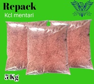 Repack 5 kg Pupuk KCL MENTARI Kandungan K2O 60% KCL KUJANG