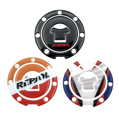 For Honda CBR 600 F2/F3/F4/F4i RVF VFR CB400 CB1300 Motorcycle Fuel Gas Cap Cover Tank Protector Pad