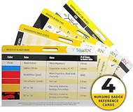 Badge Guru Medical Flash Cards - Lab Values Reference Cards for Nurses, Doctors, EMTs, Nursing Stude
