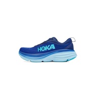 HOKA ONE ONE BONDI 8 WIDE SPORTS SHOES 1127952 รับประกัน 5 ปี ของแท้รับประกัน รองเท้าลำลองผู้หญิง ที