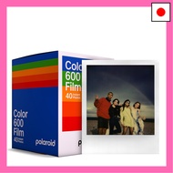 Polaroid Instant Film, Color Film for 600-x40 Film Pack, 40 Sheets, White Frame (6013)