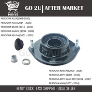 FRONT ABSORBER MOUNTING WITH CAP&NUT 1SET 4PCS -48609-BZ060 PERODUA ALZAMYVIVIVA KELISA KENARI VIVA 