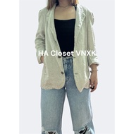 Jacket Linen Blazer Exported
