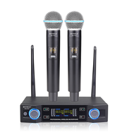 BOMGE UHF wireless microphone professional wireless microphone system microphone wireless dj stage