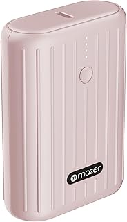 Mazer EGMINI10.0V2 10000mAh/37Wh Power Bank, PD22.5W Fast Charging, Flight-Approved Mini Portable Ch