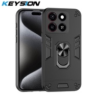 Keysion Ốp điện thoại chống sốc trường hợp đối với ZTE Blade A55 A35 Silicone + Camera cho PC khung