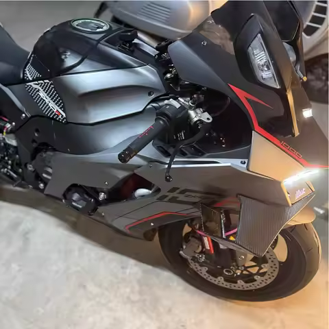 New For Kawasaki ZX-10R ZX10RR 2022-2026 Winglet Spoiler Fairing Fixed Wing ZX 10RR Ultra Light Wing