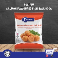 FUSIPIM Salmon Flavoured Fish Ball 500g (Bebola Ikan Berperisa Salmon)
