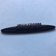 Emblem Badge Mini Cooper Sticker Metal 3D Coopers John Cooper Works - Model 1, LARGE: 13.6x 2.6
