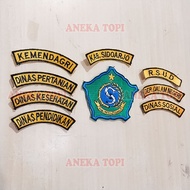 Sidoarjo Regency Service Embroidery Bet Complete Sidoarjo Regency Government Service Embroidery - Va