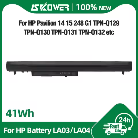 LA04 728460-001 776622-001 Laptop Battery for hp Pavilion 14 15 241 247 248 340 345 350 355 G1 G2 LA