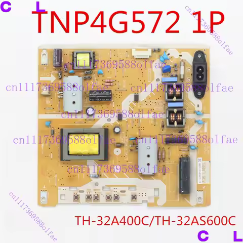 USED Power Supply Board TNP4G572 1P for Panasonic TH-32A400C TH-32AS600C TV