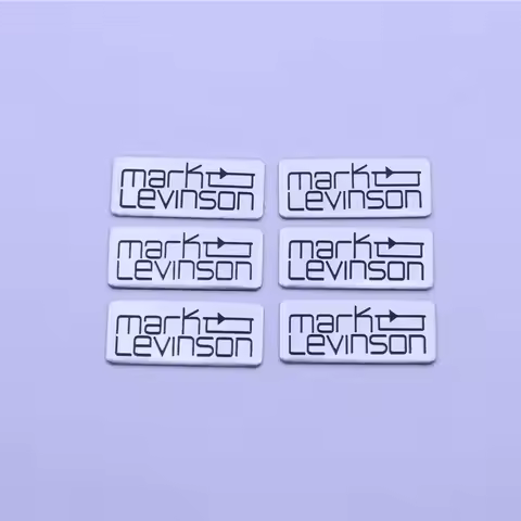 10pcs 35x15mm Mark Levinson stereo speaker badge emblem Sticker Car Accessorie for es ux nx300 rx is