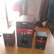 SPEAKER  AKTIF GMC 2.1 CHANNEL SUPER WOOFER SYSTEM 888R BLUETOOTH NORMAL