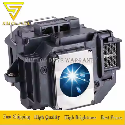 ELPLP56/V13H010L56 Projector Replacement Lamp with Housing for Epson EH-DM3 MovieMate 60 MovieMate 6