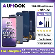 AMOLED Screen For Oneplus 5 6 7 8 9 5T 6T 7T 8T 10T 7Pro 7T Pro 8Pro 9Pro 10Pro 9R 10R 11R 9RT LCD D