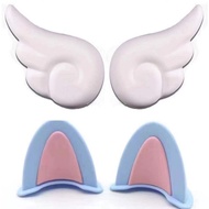 Suitable for No. 9 Electric Vehicle Decoration Gadget q85c/f90/q80c/e100/Small qn85c Sticker Cat Ear