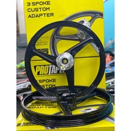 Y15 / Y16 RIM PROTAPER 3 BATANG FULL COP