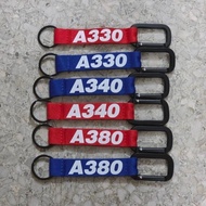 Airbus A330 A340 A380 Hook Keychain