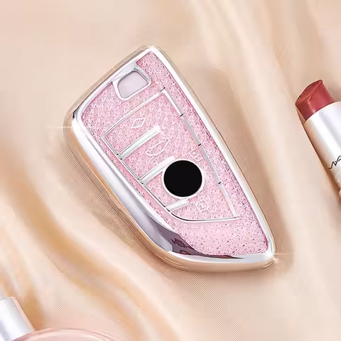 Car Female Key Case for BMW X1 X3 X4 X5 F15 X6 F16 G30 7 Series G11 F48 F39 520 525 F30 118i 218i 32