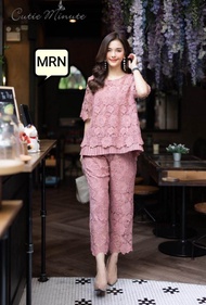 SETELAN CELANA BROKAT PREMIUM CUTIE MINUTE IMPORT BANGKOK