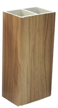 WPC Divider Tube 2900mm Column Divider Hollow Tube Partition Space Divider