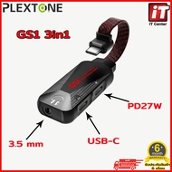 ซาวด์การ์ด Plextone GS1 Mask II 2 in 1 และ 3 in 1 Type C Hi-Res Game Audio + Charge Adapter แจ็คหูฟัง อแดปเตอร์ รับประกัน 6 เดือน