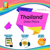 Thailand eSIM Instant Email Delivery Data Plan