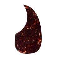 Musiclily Oversize Teardrop Acoustic Guitar Self-adhesive Pickguard for Martin D28 Style guitar,Tort
