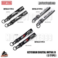 INITIAL-D KeyChain Digital Print ( 3 TYPE ) READY STOCK