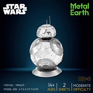 Star Wars Metal Model 3D BB8-NEW Band Earth MMS271 1
