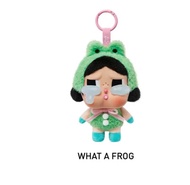 CRYBABY Crying Again Series-Vinyl Face Plush พวงกุญแจ 🌈🌟 ของแท้จาก POPMART 💯✅ เช็คการ์ด Alice 🩷🛍️พร้