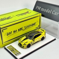 King Model KM 1:64 BMW M4 G82 DarwinRRO Alloy Diecast Model Car Collectible Gift
