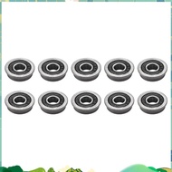10Pcs F695-2RS Bearing 5X13X4mm Flanged Miniature Deep Groove Ball Bearings F695RS for VORON Mobius 