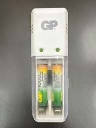 GP battery Charger 電池充電器 連兩粒AAA