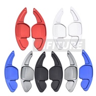 2pcs Steering Wheel Shift Paddle Shifter For Audi A3 / S3 facelift A5 A4 B9 Q7 TT TTS Extension Gear