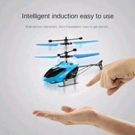 Hand Sensor Induction Fun Mini RC Aircraft Helicopter Kids Flying Toy With Light RC58 Plane Toy Aero