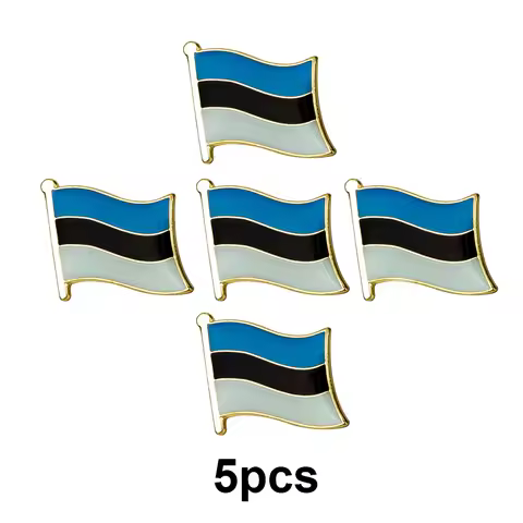 1-100pcs Estonia Flag Lapel Pin Flag badge Brooch Pins Badges