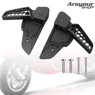 Areyourshop พักเท้าหลังหมุดเท้าเหมาะสำหรับ Vespa Primavera Sprint 125 150 17-20