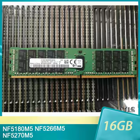 1 Pcs NF5180M5 NF5266M5 NF5270M5 Server Memory 16GB 2RX4 PC4-2400T RAM