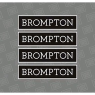 Brompton Sticker Decal