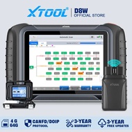 XTOOL D8W D8S Alat Diagnostik Kereta Bluetooth Pengimbas Automotif Pengekodan ECU Dwiarah 38+ Meneta