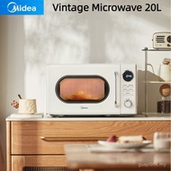 Midea Retro Microwave Oven 20L Visual Digital electric oven M2F Small electric grill baking tray Min