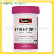 Swisse Beauty Bright Skin + 60 Capsules (With Glutathione Astaxanthin & Nicotinamide Vitamin C Suppo