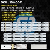 Backlight TV SAMSUNG 50 Inch UA50KU6000 UA50KU6300 UA50KU7000 UA50KU8000 UA50MU6000 UA50MU6100 V6DU-