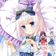 Anime Decorating Pillow Case Nekopara Chocola Vanilla Dakimakura 2-Side Print Pillowcase Cushion Cov