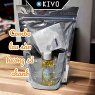 Bột Pha Nước Giặt Xả Vải Rửa Chén Lau Sàn 10 Lít 702-Gói Pha Nước Rửa Chén Lau SànGiặt Xả Xịt Thơm Đ