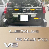 Lexus GX470 V8 Braille Set Lexus GX470 Rear Sticker - Lexus GX470 V8 Lettering Sticker Lexus GX 470 